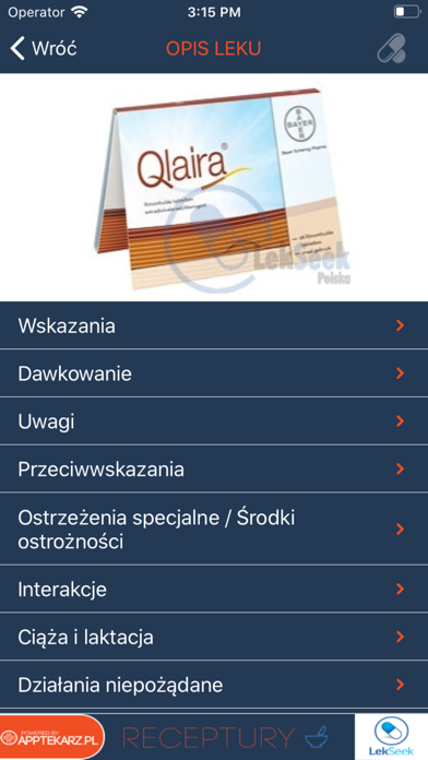 Aptekarz Baza Leków Screenshot