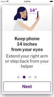 nyu langone eye test iphone screenshot 3