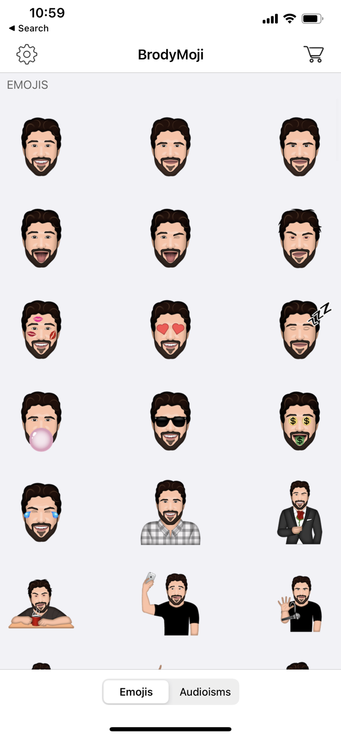 BrodyMoji with Audioisms