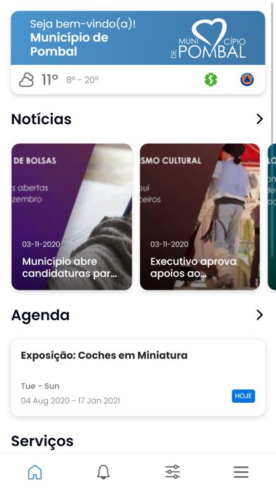 Município de Pombal Screenshot