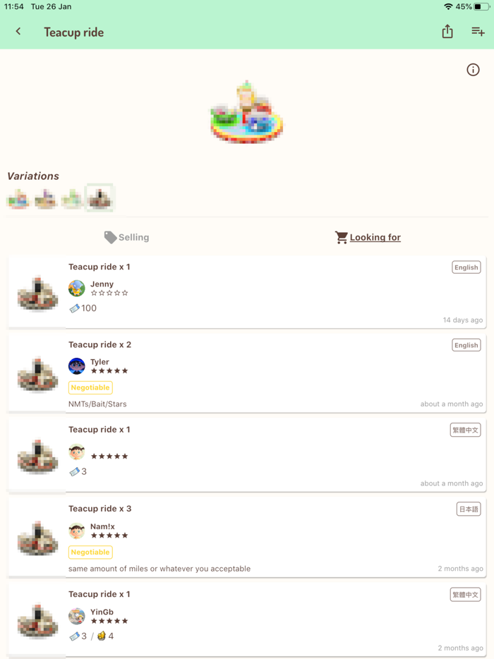 Ani Market for Animal Crossing