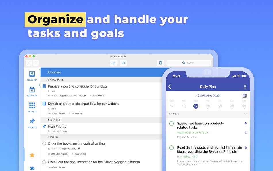 Chaos Control™: GTD Task List - 1.16.4 - (macOS)