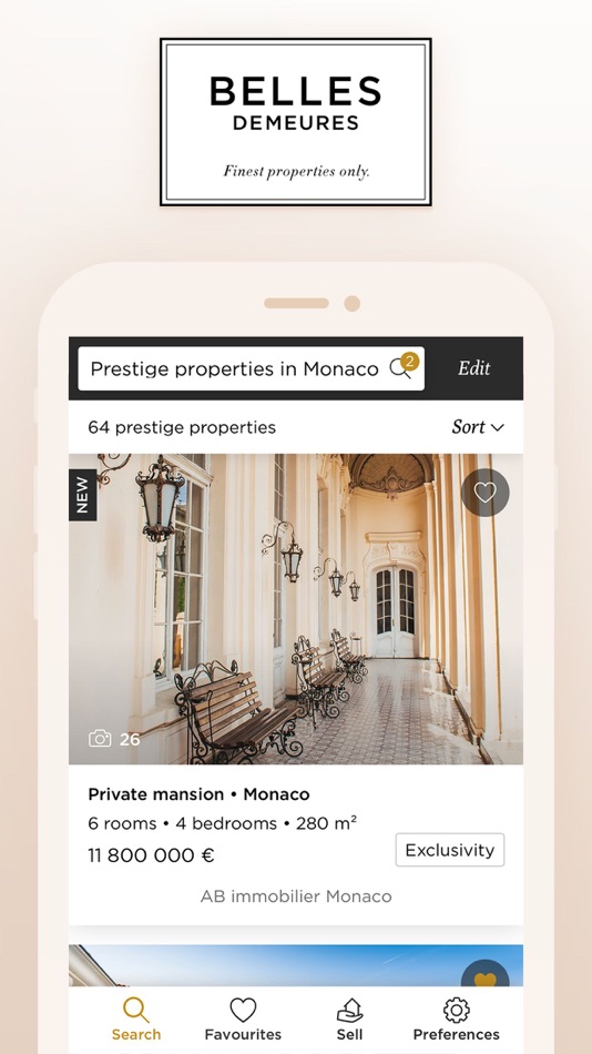 Belles Demeures- real estate - 4.10.0 - (iOS)