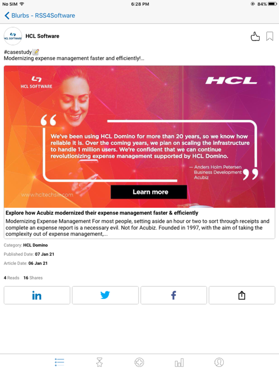Screenshot #6 pour Social.HCLTech.com