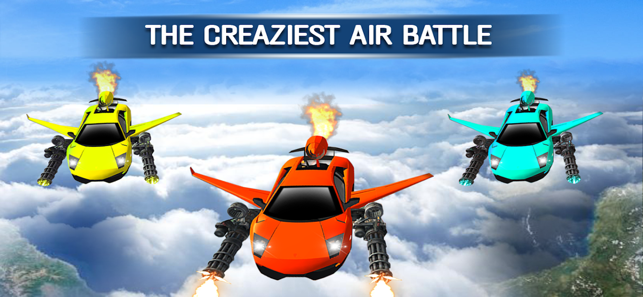 Car Shooting Flying Battle Sim(圖2)-速報App