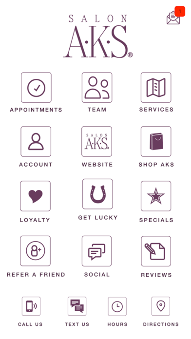 Salon AKS Screenshot
