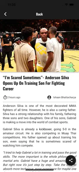 Game screenshot MMA Fans: Live News hack