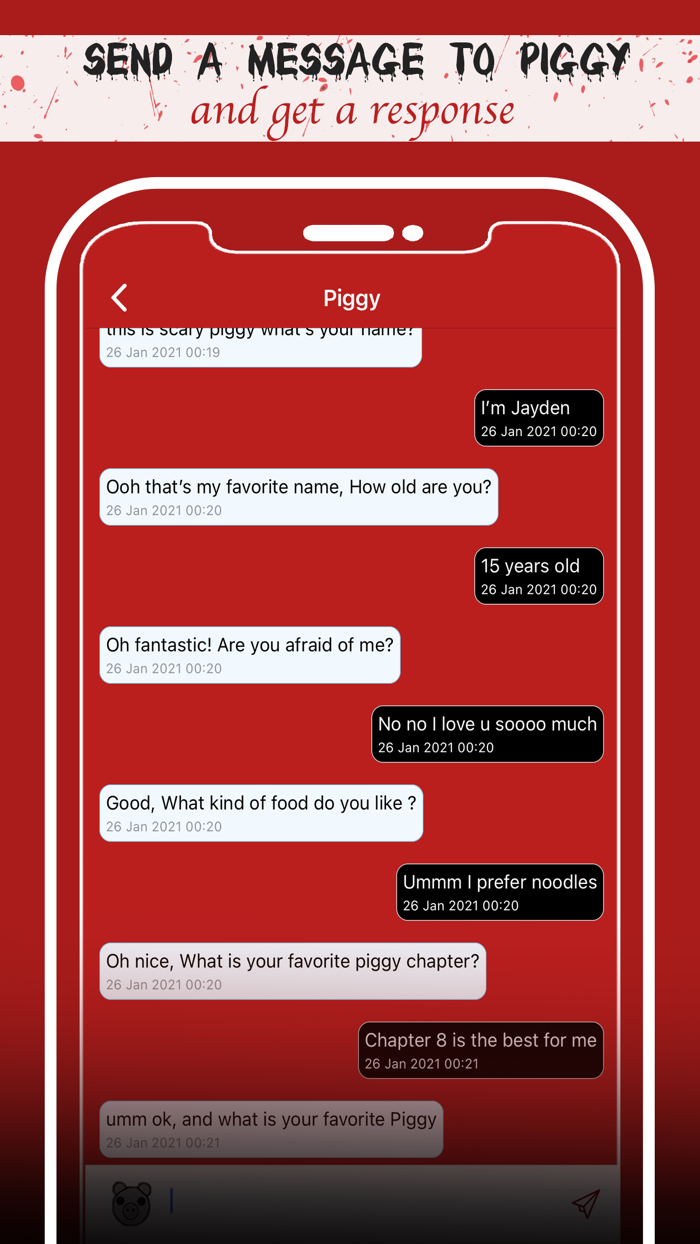 Pixel Piggys Call You and Chat