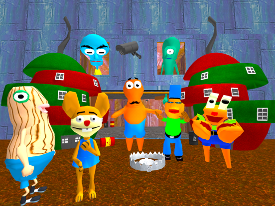 Screenshot #4 pour Ocean Gang. Neighbor Escape 3D