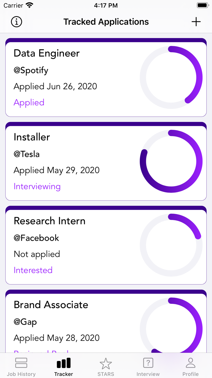 CareerView Job Journal