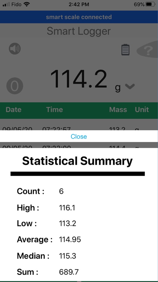 #3. Lab Scale - SmartLogs Pro (iOS) 来自: ReFleX Wireless Inc.