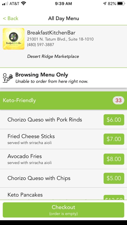 Breakfast Kitchen Bar