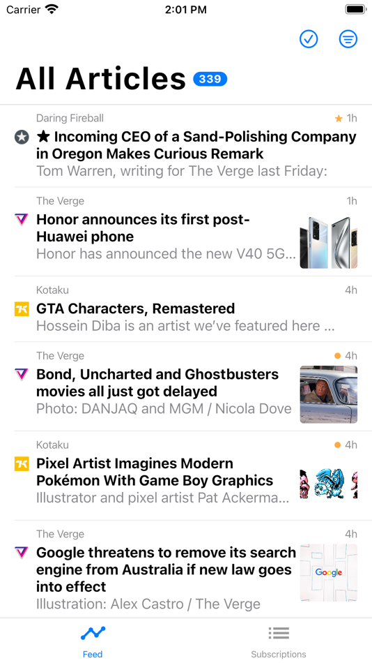 Fluent Reader Lite - 1.0.4 - (iOS)