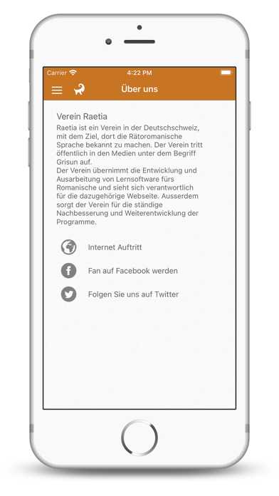 Dicziunari Rumantsch Vallader Screenshot