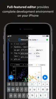 juno connect: jupyter client iphone screenshot 2