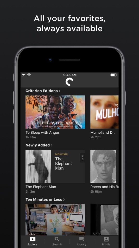 #3. The Criterion Channel (iOS) 由: The Criterion Collection, Inc.