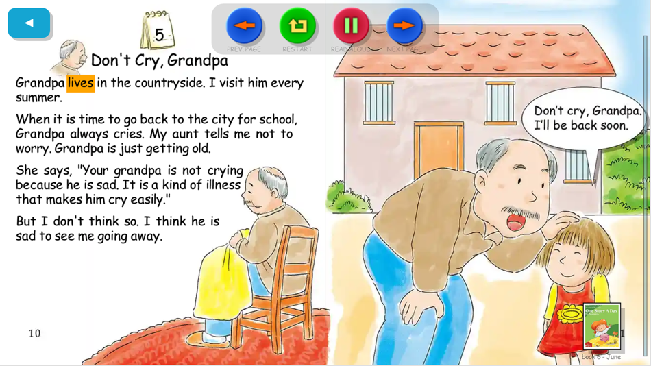 #8. One Story a Day - Beginners (macOS) 由: DC Canada Education Publishing