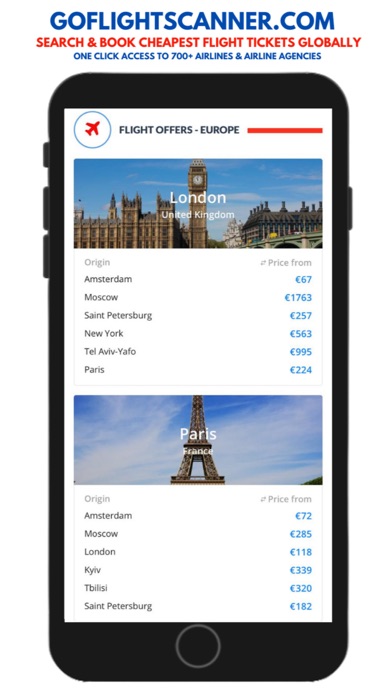 Go Flight Scanner Screenshot