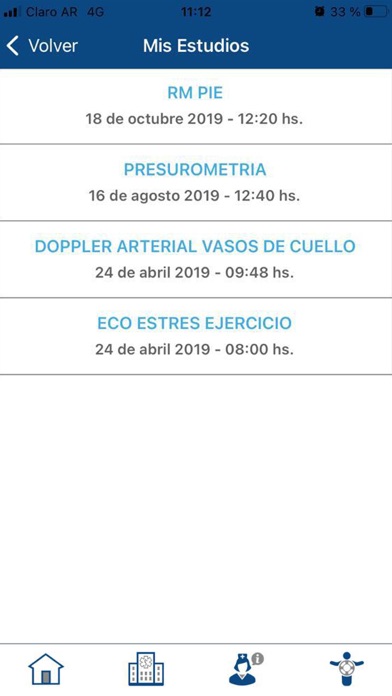 Investigaciones Médicas Screenshot