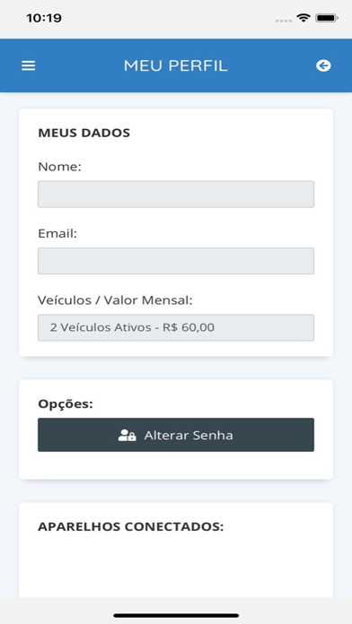 Meu Veículo Cliente Screenshot