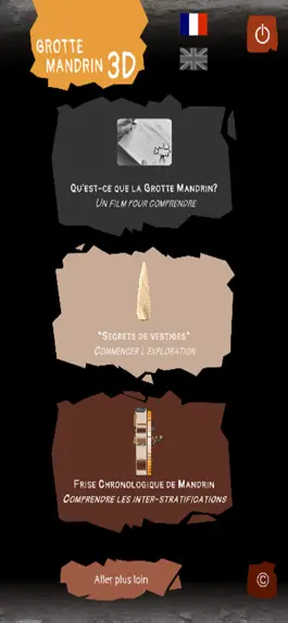 Game screenshot Grotte Mandrin 3D apk