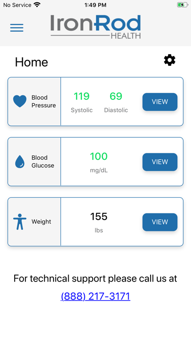 IronRod Health Screenshot