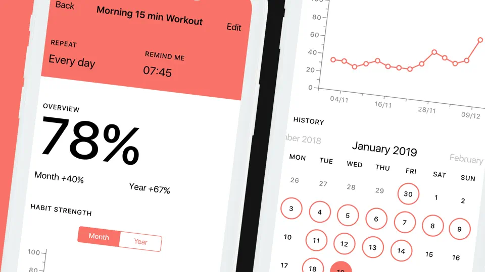 Captura de pantalla de Habit — Daily Tracker en iPhone 6