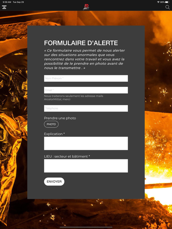 Screenshot #6 pour FO ARCELORMITTAL FOS