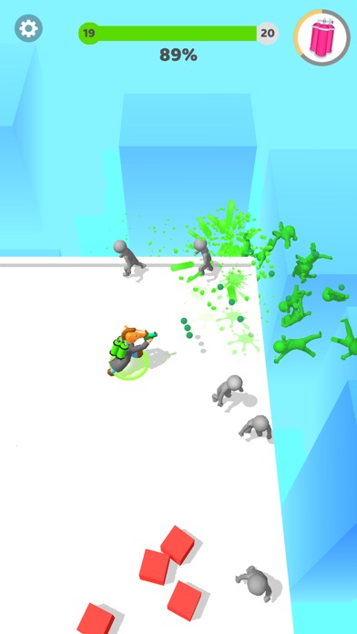 Paintman 3D - Stickman shooter Screenshot