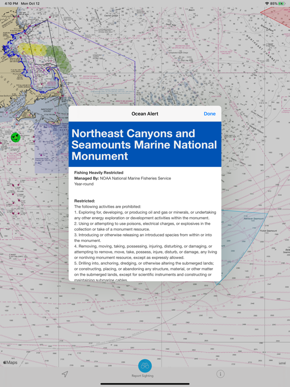 Screenshot #6 pour Ocean Alert