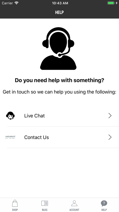 Ameliorate Screenshot