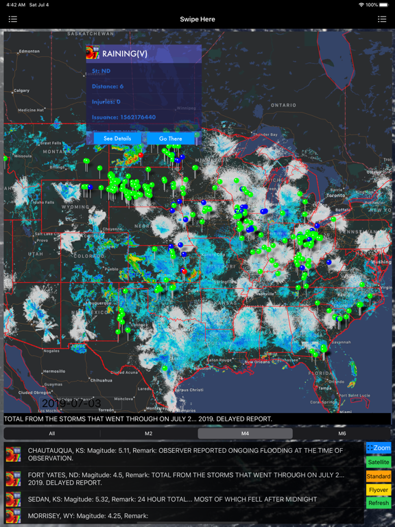 Screenshot #6 pour Instant NOAA Storm Pro