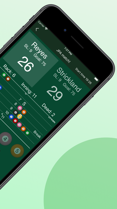 Pool Scoreboard for 9BALL Screenshot