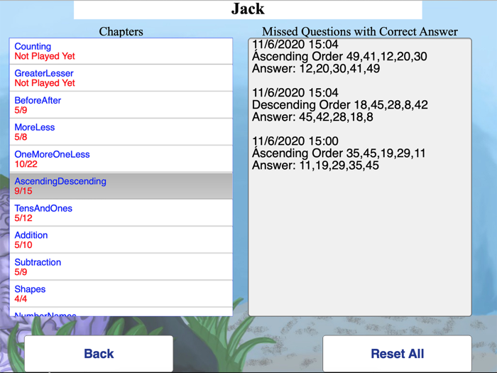 Kindergarten Math Readiness