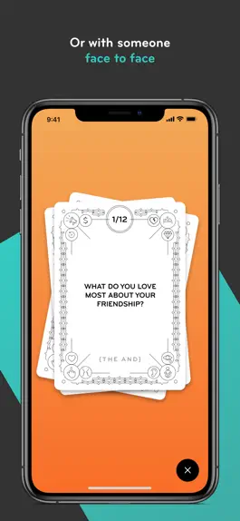 Game screenshot The And Relationship Card Game apk