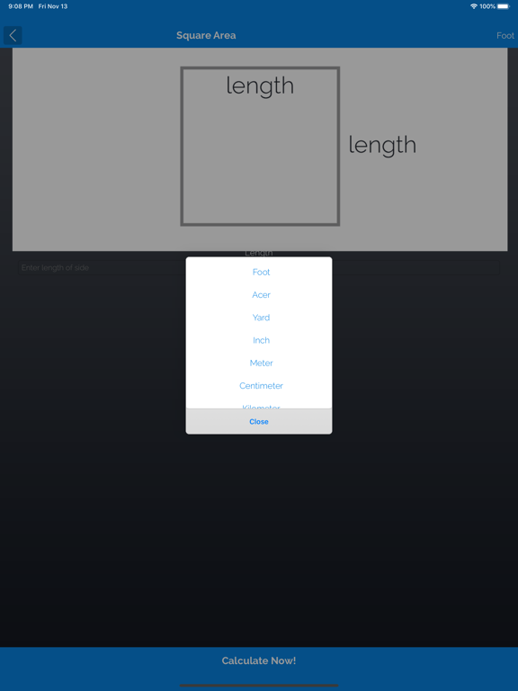 Screenshot #4 pour Calculatrice de Surface Forme