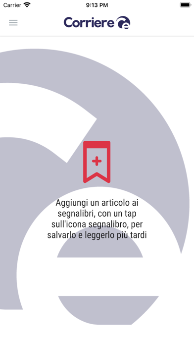 Corriere Ce Screenshot