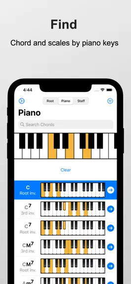 Game screenshot Piano Chords and Scales apk