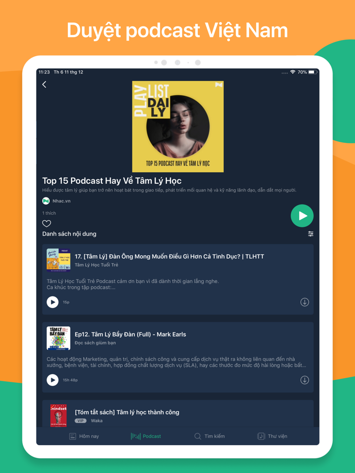 Nhac.vn Podcast Sách nói Nhạc