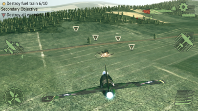 Screenshot from Warplanes: WW2 Dogfight FULL