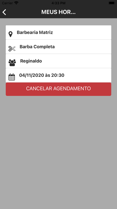 Barbearia Matriz Screenshot