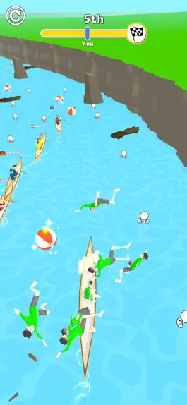 Game screenshot Paddling Race mod apk