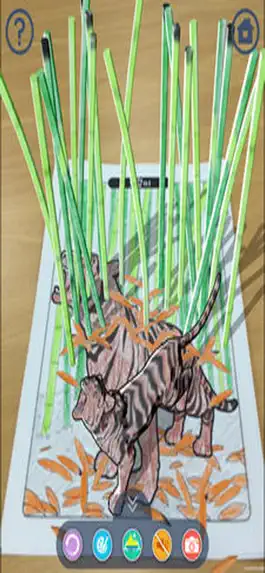 Game screenshot 에듀알 색칠공부 - 3D AR COLORING hack
