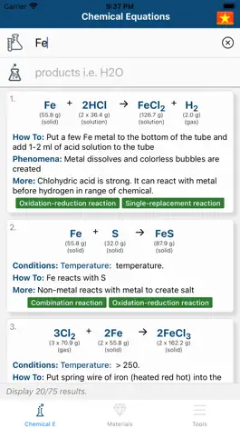 Game screenshot Chemical Equation Pro mod apk