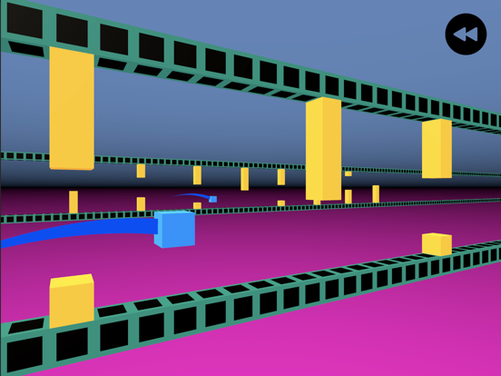 Screenshot #4 pour Flappy Cube 3D