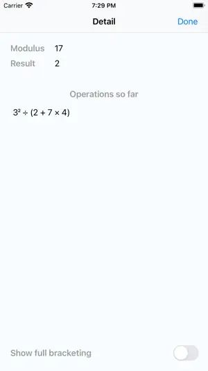 Modular Arithmetic screenshot 2