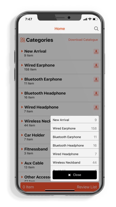 U&i Reseller's App Screenshot