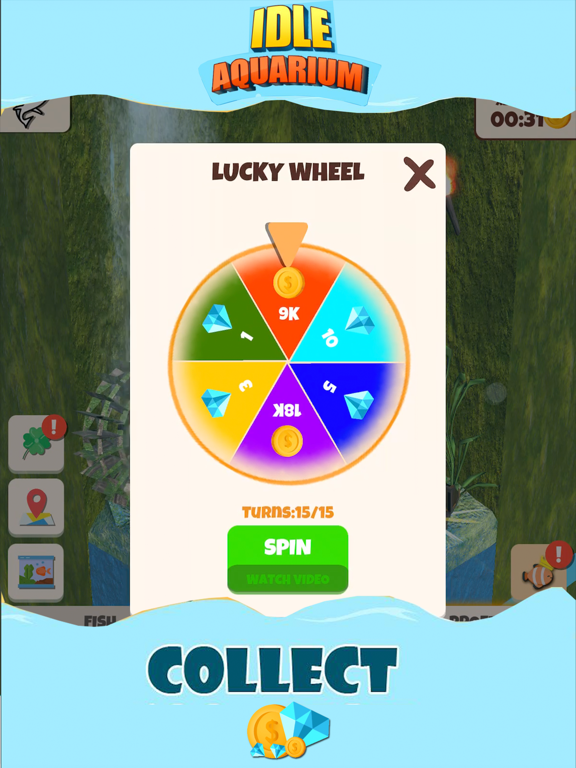 Screenshot #5 for Idle Aquarium 3D