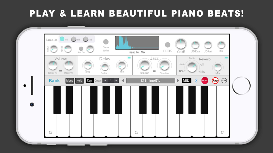 #2. Learn Easy Piano & Beats Maker (iOS) Podle: Dumpster Fire Apps