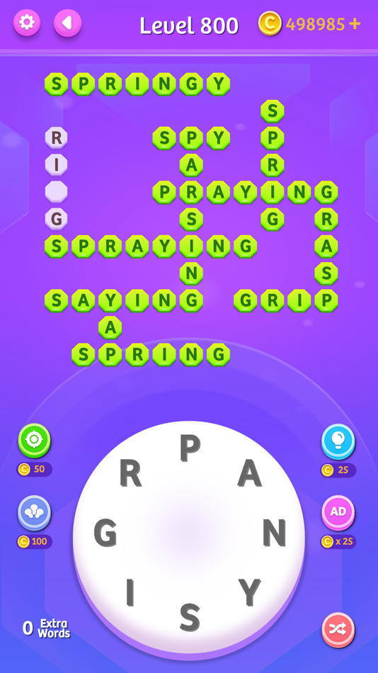 #9. Words World - Word Puzzles (iOS) By: The Appsters Ltd